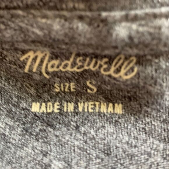 Madewell Gray Tank Top Sz S - Picture 3 of 5